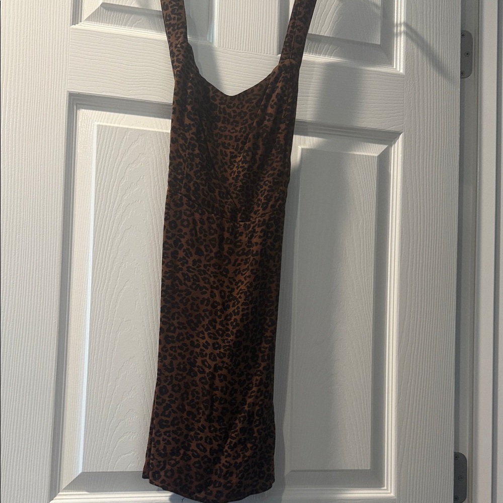Leopard Print Dress